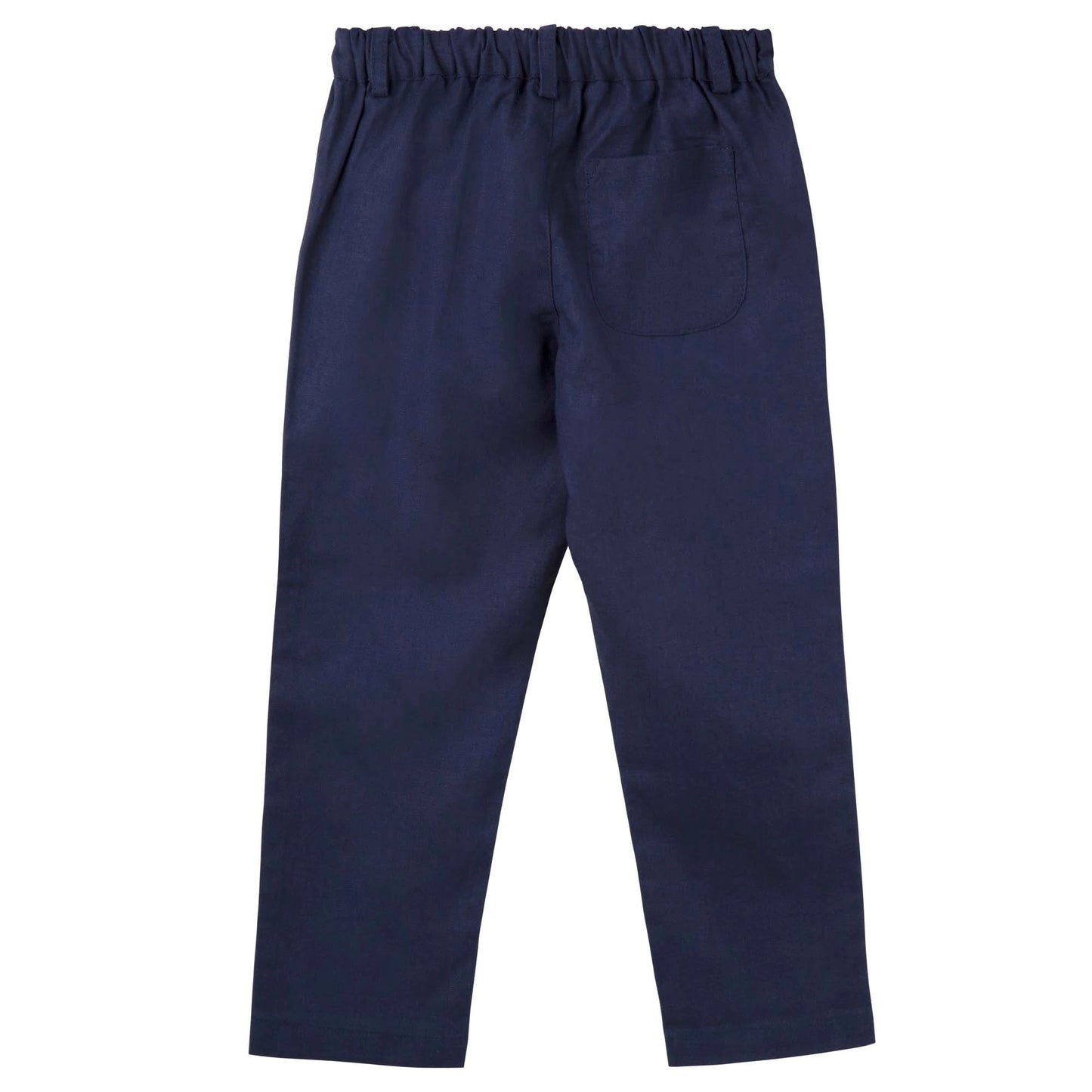 Designer Kidz | Finley Linen Pants | Navy