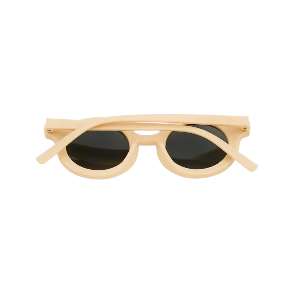 Grech and Co | New Round Sunglasses | Oat | Bendable and Polarised