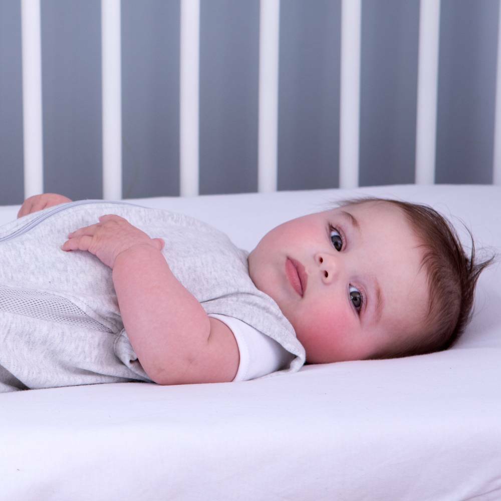 Purflo | 0.5 tog Baby Sleep Bag | Minimal Grey