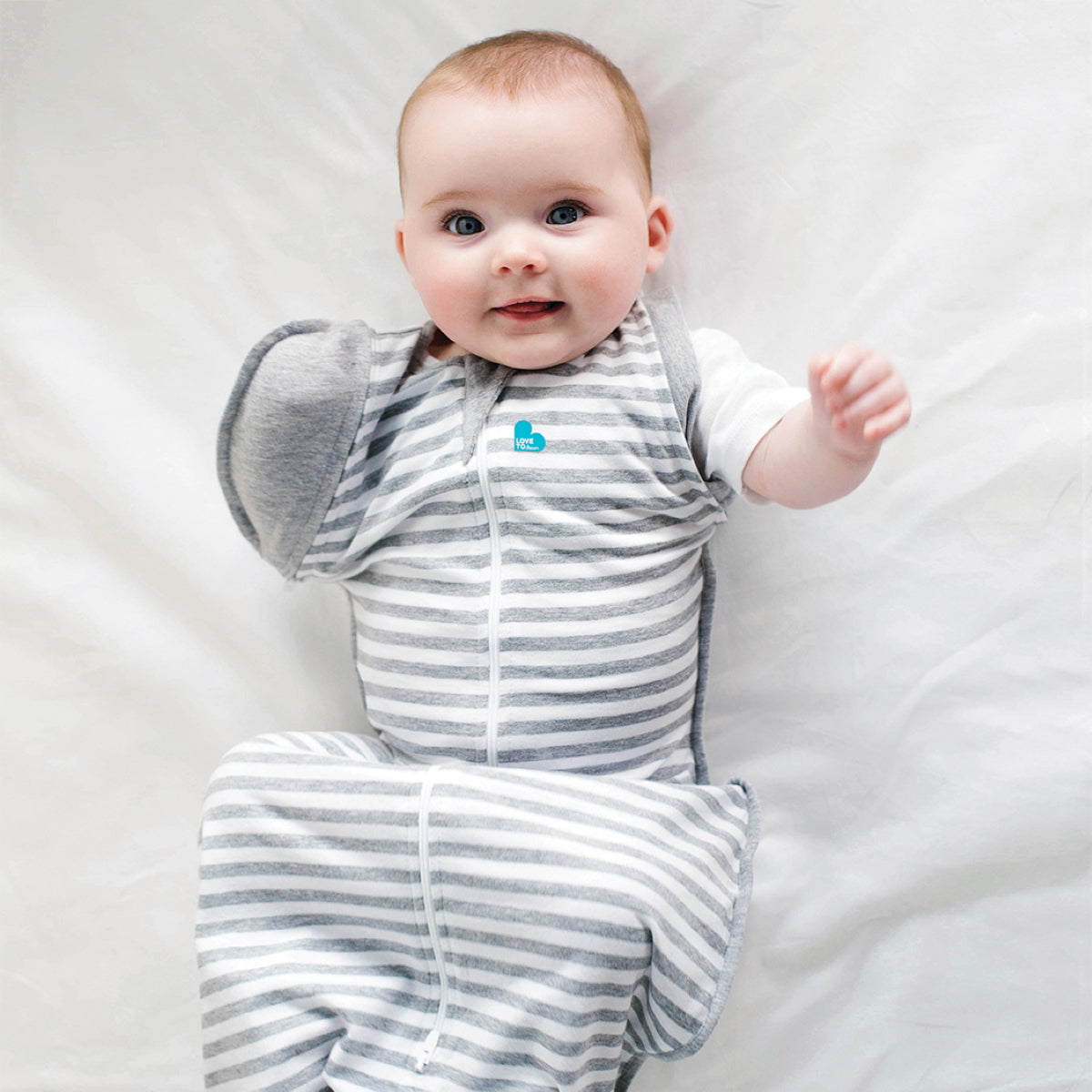 Love To Dream | SWADDLE UP™ Transition Sleep Bag | Grey