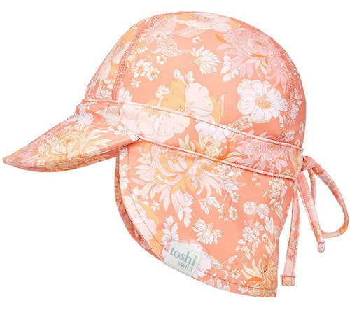 Toshi | Swim Flap Cap | Tea Rose | Size XXS Newborn