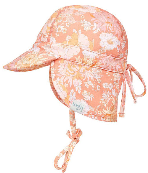 Toshi | Swim Flap Cap | Tea Rose | Size XXS Newborn