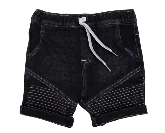 Korango | Denim Knit Short Charcoal