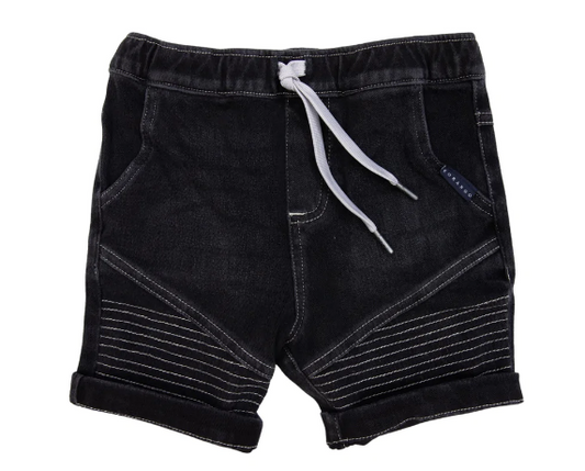 Korango | Denim Knit Short Charcoal
