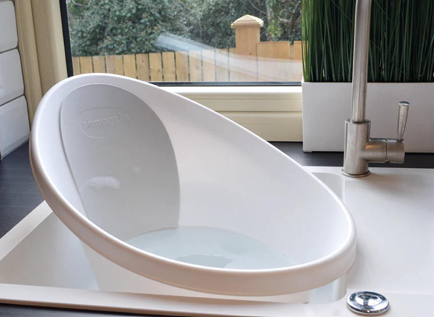 Shnuggle | Baby Bath | Newborn baby bath | Compact Bathtub for babies | Bath Seat Suitable from Birth