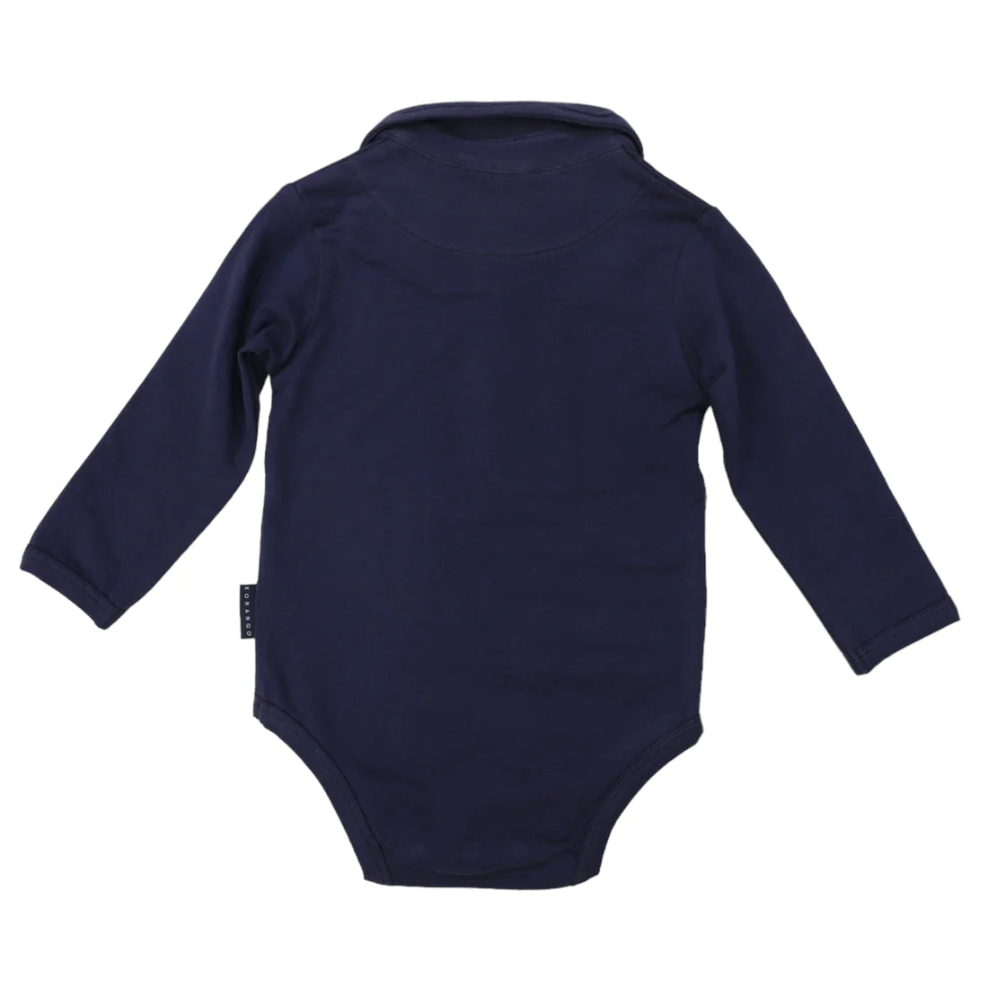 Korango | Henley Collared Bodysuit | Navy