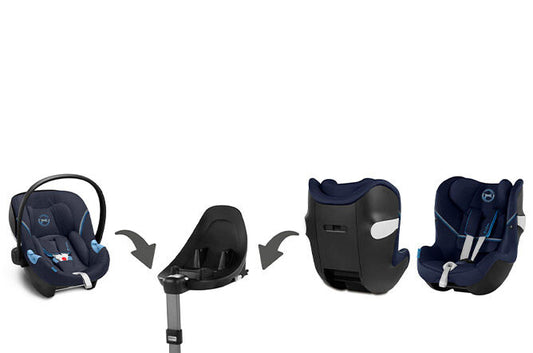 Cybex | Aton M Capsule & Base Bundle | 0-2 Years Deep Black | Display Model