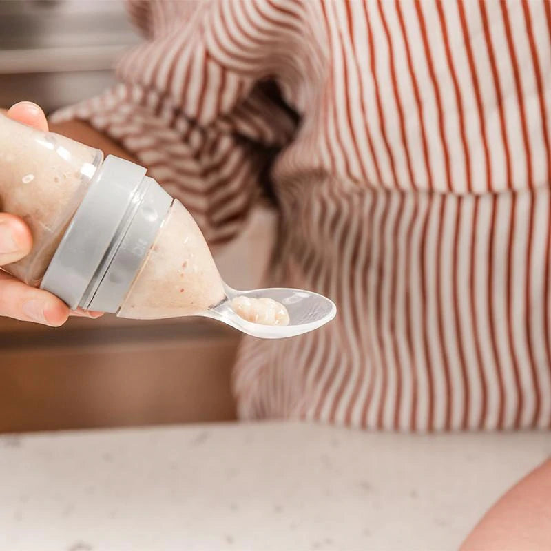 Haakaa | Silicone Baby Food Dispensing Spoon