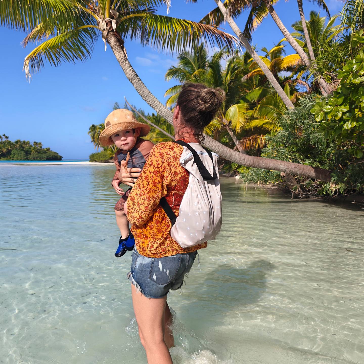 Nestling | Large Swim Wet Bag | Oat Sunshine