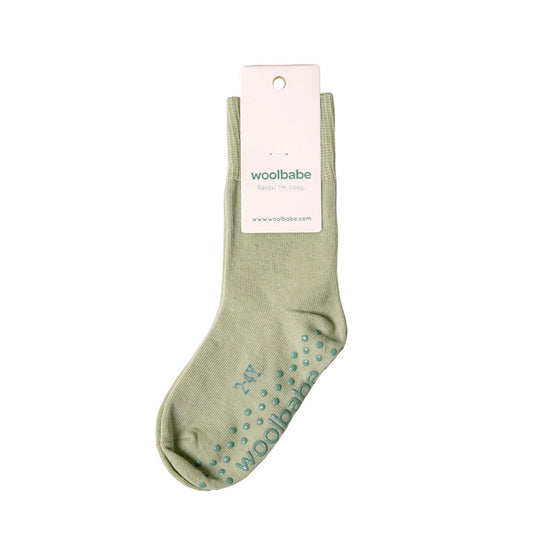 Woolbabe | Woolbabe Merino & Organic Cotton Sleepy Socks - Meadow