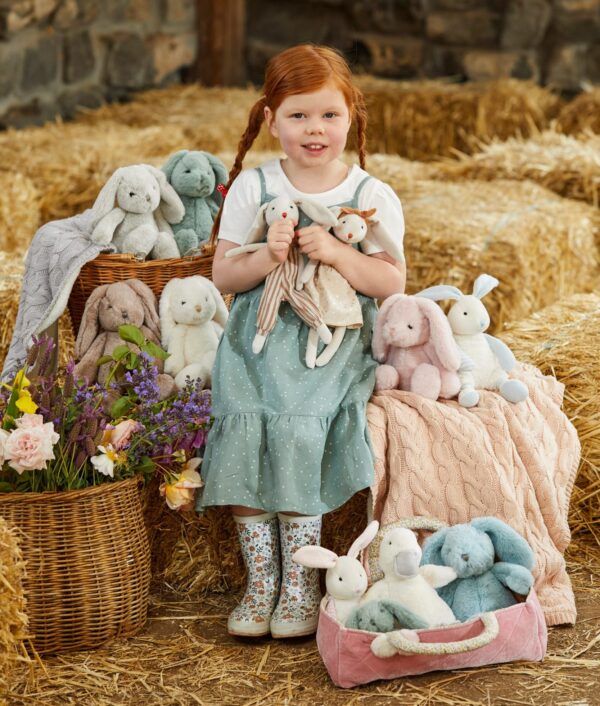Jiggle & Giggle Taupe Bunny Small