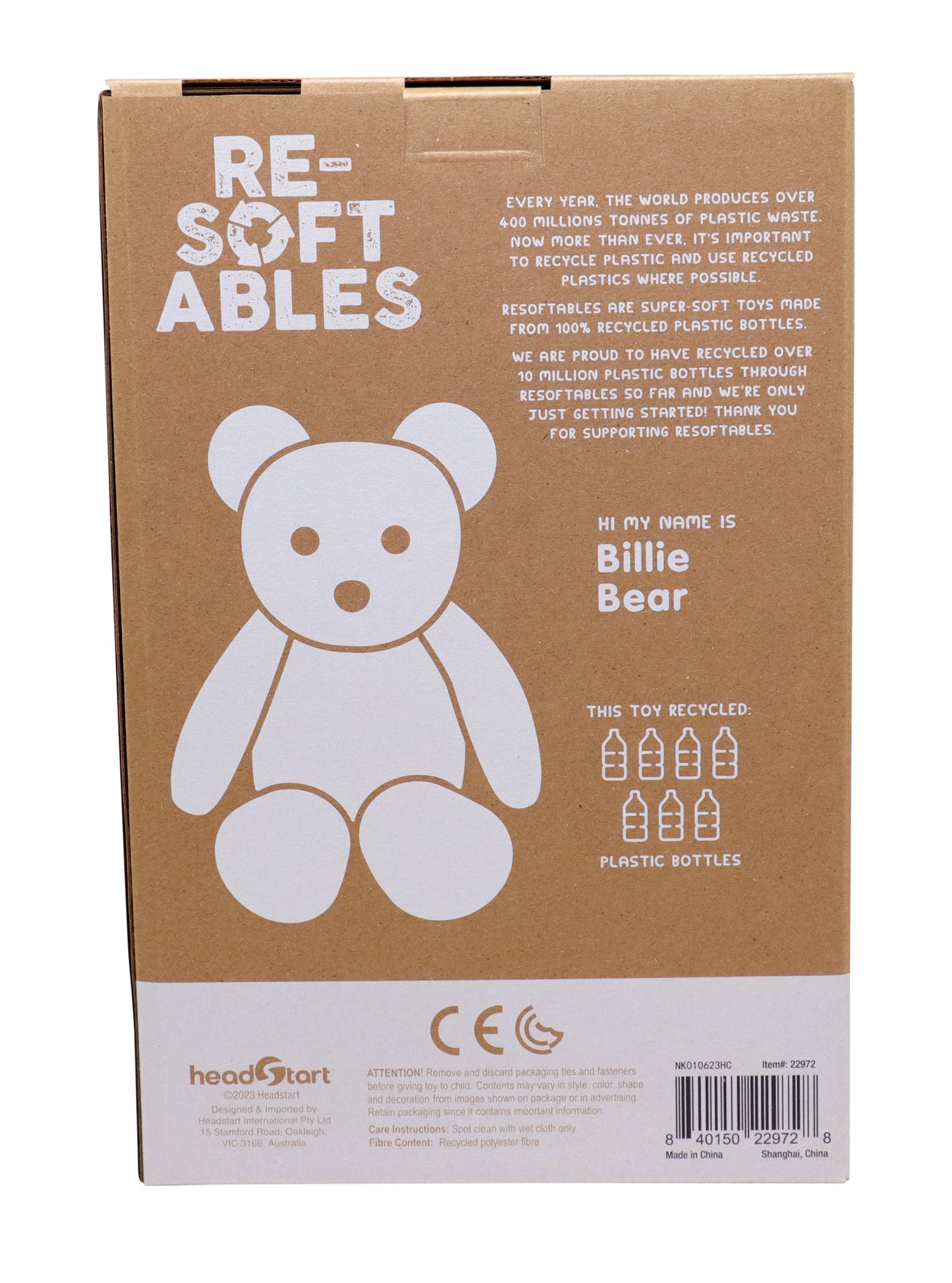 Resoftables | Billie Teddy Bear