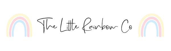 The Little Rainbow Co Logo Baby and Kids Boutique