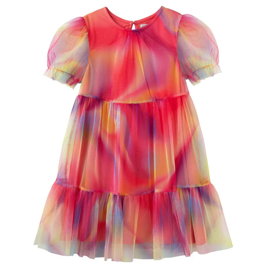 Designer Kidz | Galaxy Tiered Tulle Dress