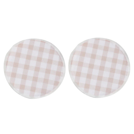 Bear and Moo | Oat Gingham | Breast Pads