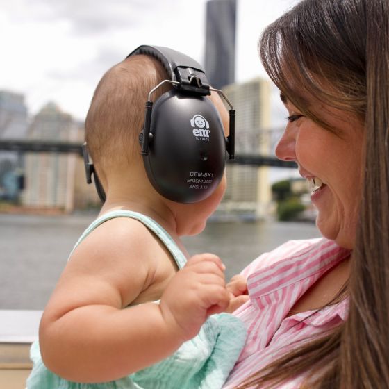 Ems for Kids | Kids Earmuffs | 6m+ Silver