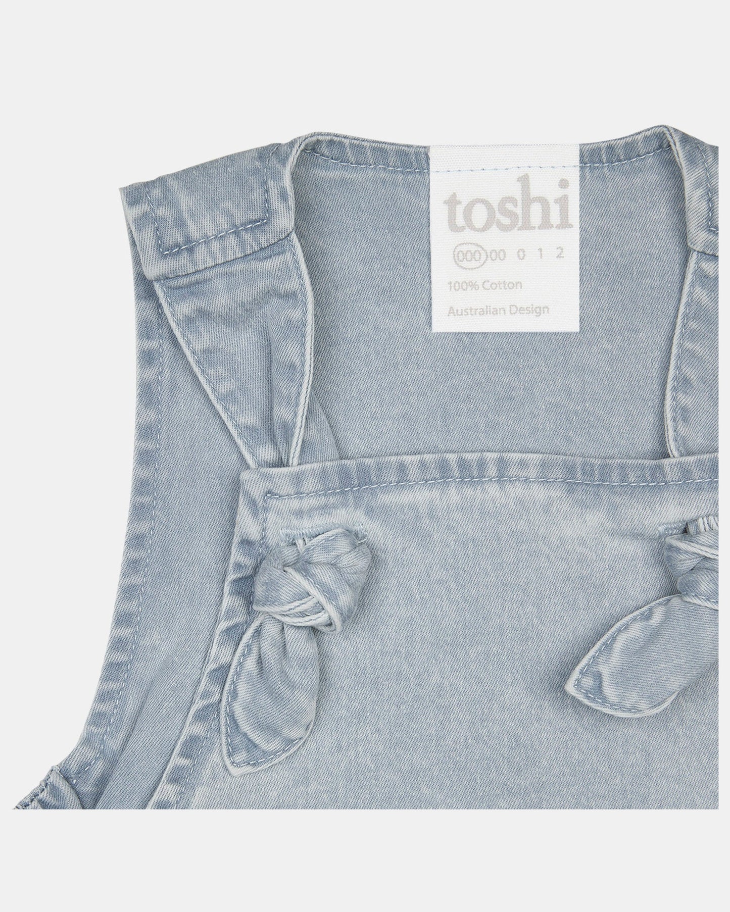 Toshi | Baby Romper | Denim