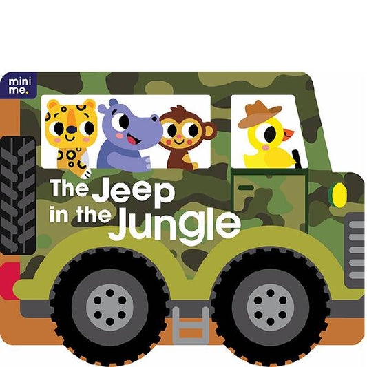 The Jeep In The Jungle Shaped Board
