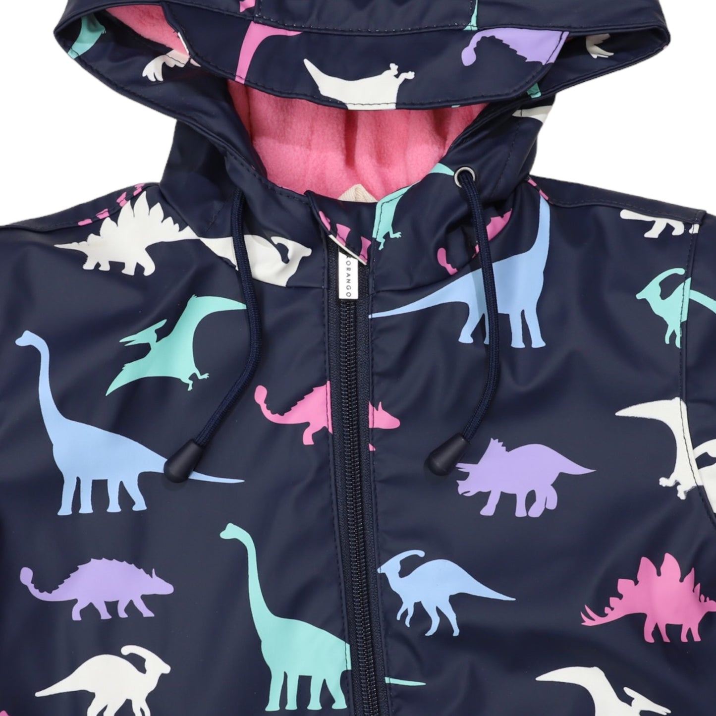 Korango Rainwear | Dinosaur Colour Change Rainsuit | Navy Size 18-24M