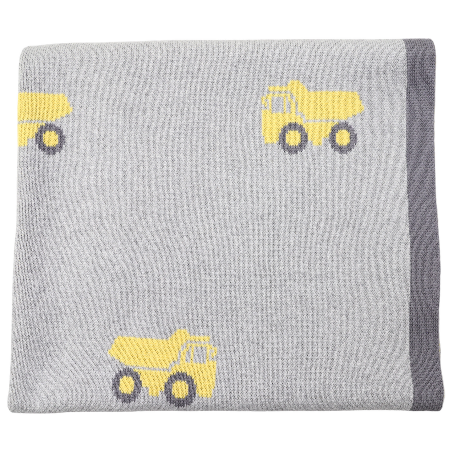 Korango | Classic Tip Truck Knit Blankets 100cm X 80cm