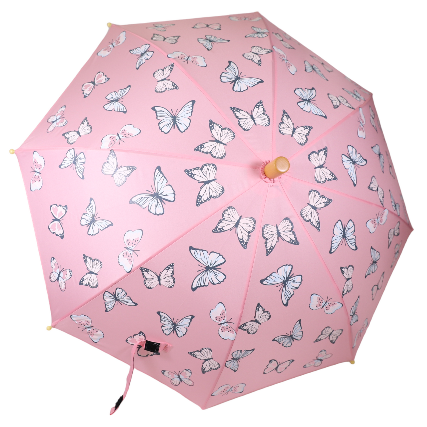 Korango | Butterfly Colour Change Umbrella Fairytale Pink