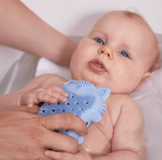 B.BOX Baby Bath Brush - Lullaby Blue