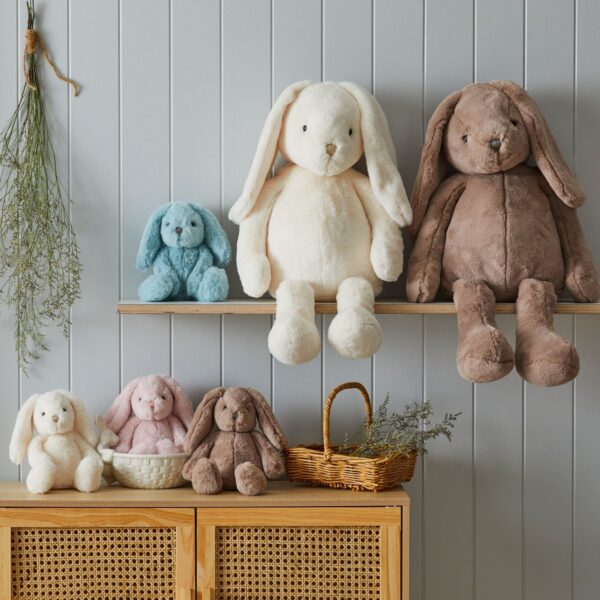 Jiggle & Giggle Taupe Bunny Small