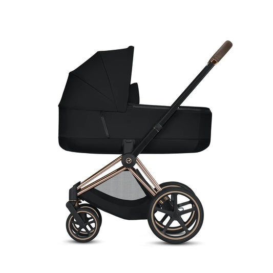 Cybex | e-Priam Generation | Rose Gold Frame & Lux Carry Cot Bundle