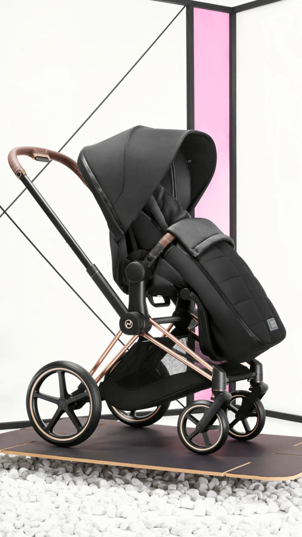 Cybex | Priam Footmuff 2022 Deep Black