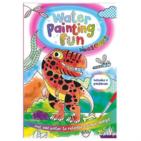 Water Painting Fun Dinosaurs