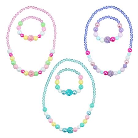 Pink Poppy | Pastel Dream Necklace & Bracelet Set