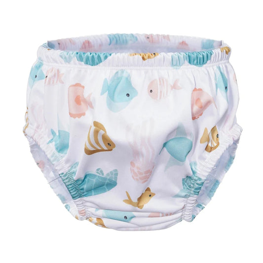 Bear and Moo | Large Swim Nappy | Coral Cuties