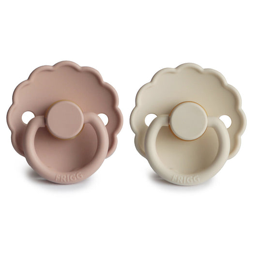 FRIGG | Daisy Phase Pacifier Latex | Cream & Blush