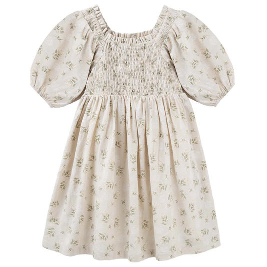 Designer Kidz | Thea Floral Puff Sleeve Dress