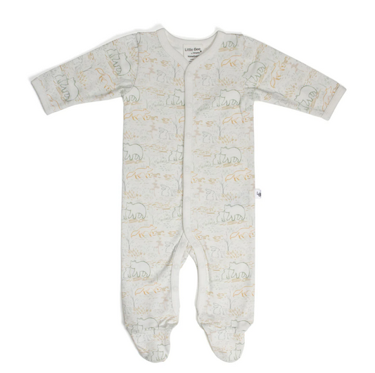 Little Bee | Cotton Babygrow | Cubs | Newborn
