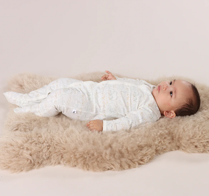 Little Bee | Cotton Babygrow | Cubs | Newborn