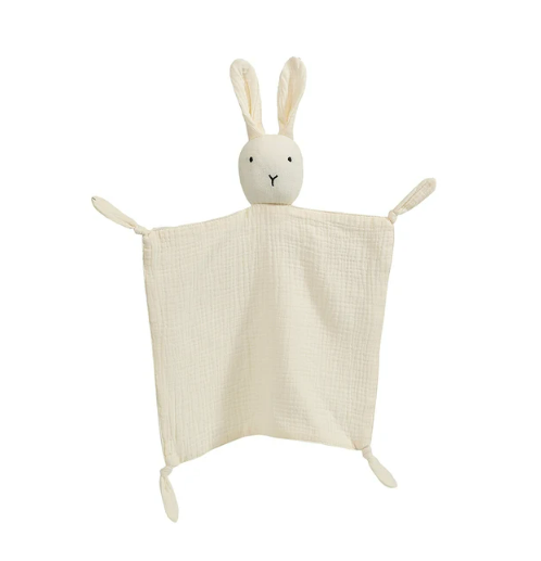 Little Rainbow | Muslin Bunny Cuddly | Milk