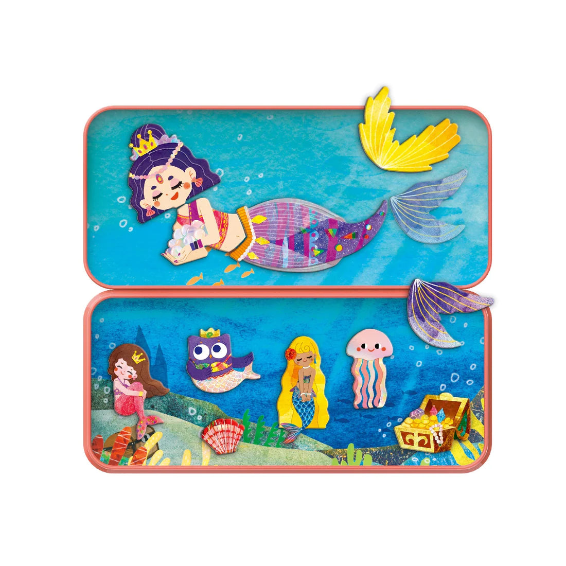 MierEdu | Magnetic Puzzle Box -Mermaid