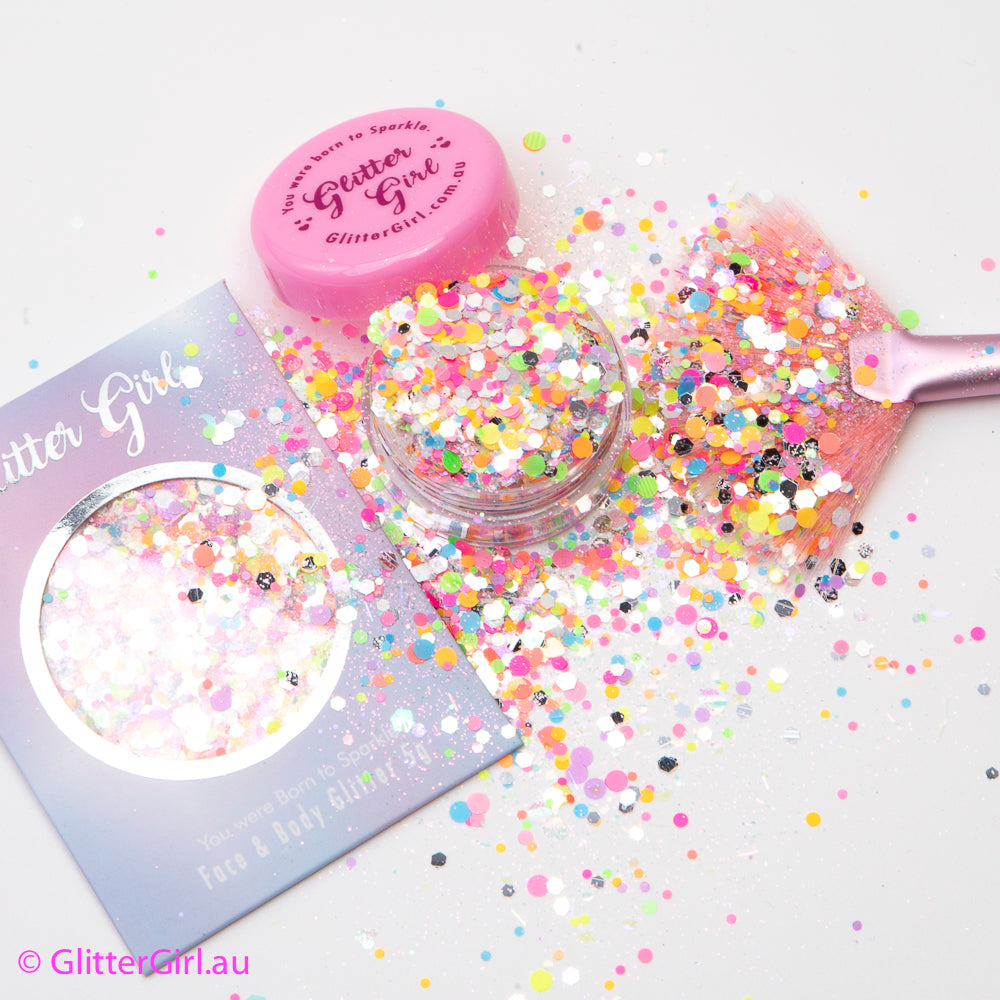 Glitter Girl | Glitter | Mardi Grass | 10g Pot