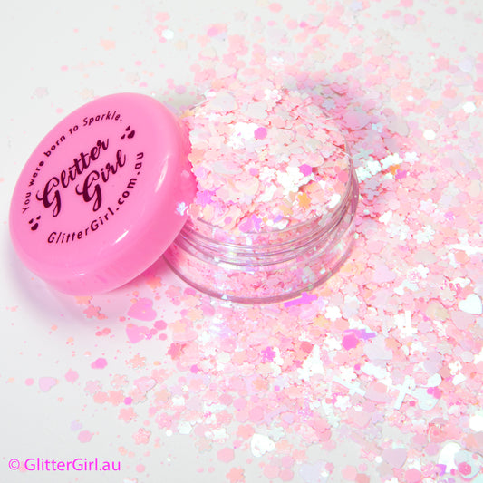 Glitter Girl | Glitter | Marshmallow | 10g Pot