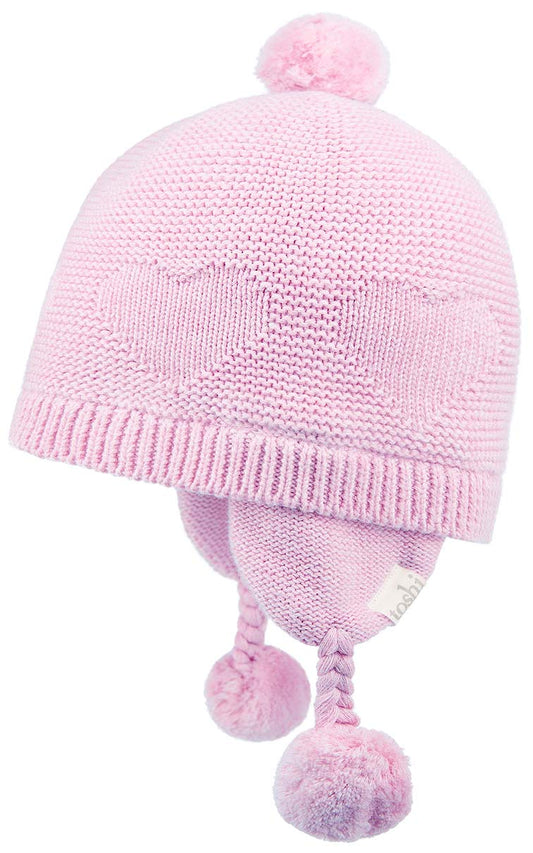 Toshi | Organic Earmuff | Fantasy | Hearts Lavender