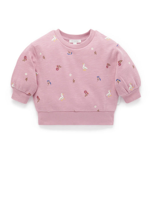 Purebaby | Goose Embroidered Windcheater