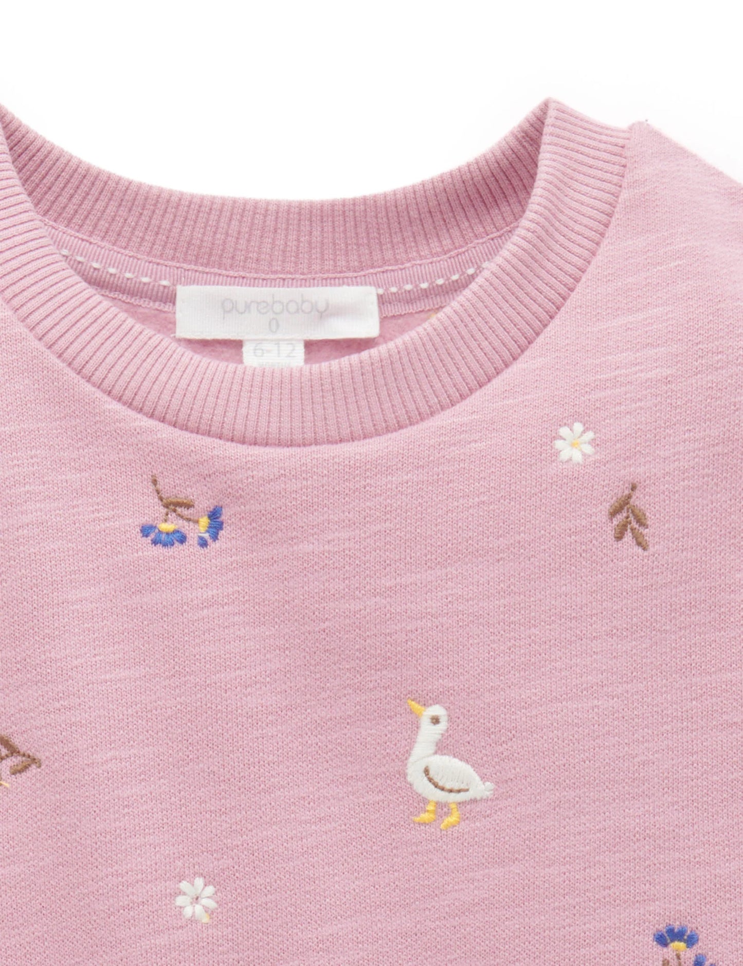 Purebaby | Goose Embroidered Windcheater