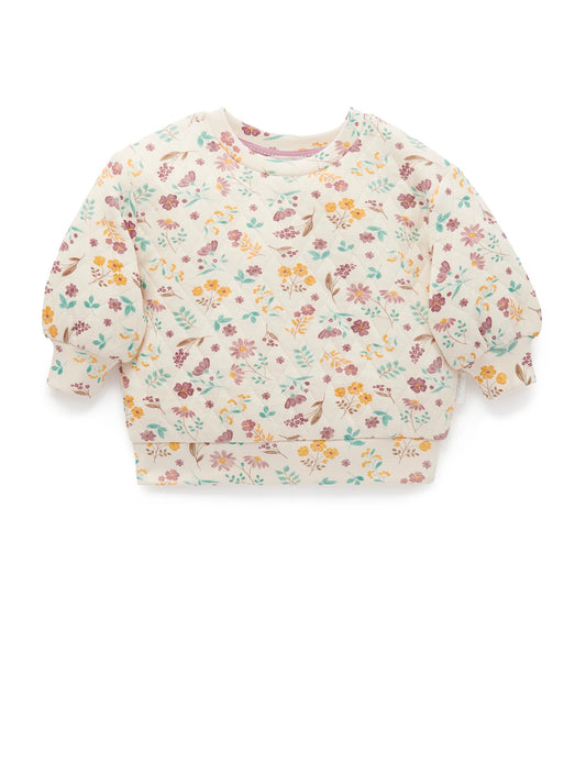 Purebaby | Floral Quilted Windcheater