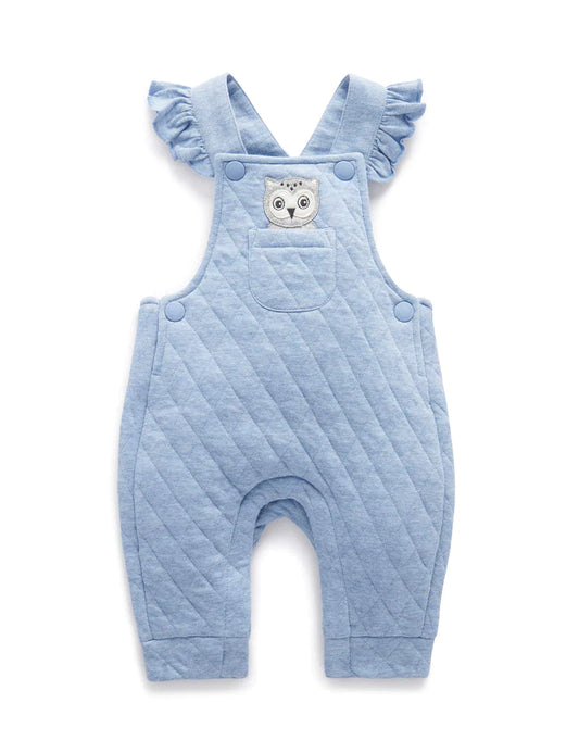Purebaby | Owl Quilted Overall