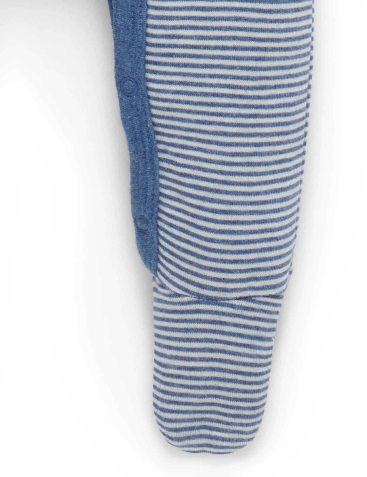 Purebaby | Badger Mini Stripe Growsuit