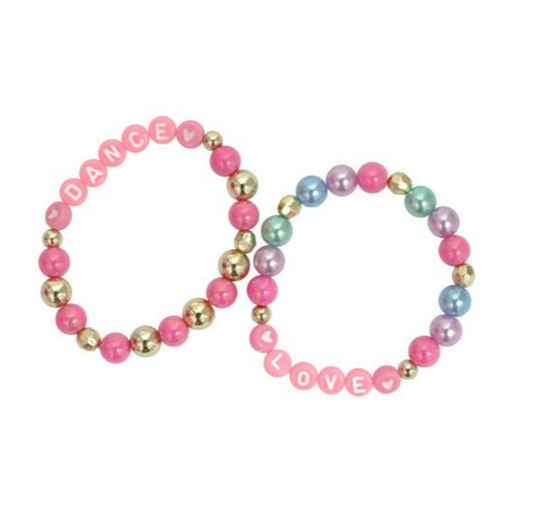 Pink Poppy Ballet Dance Bracelet
