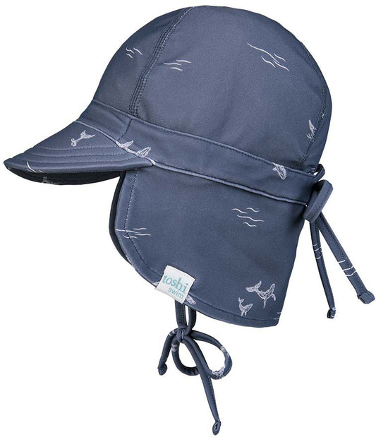 Toshi | Swim Flap Cap | Whale Size XXS Newborn