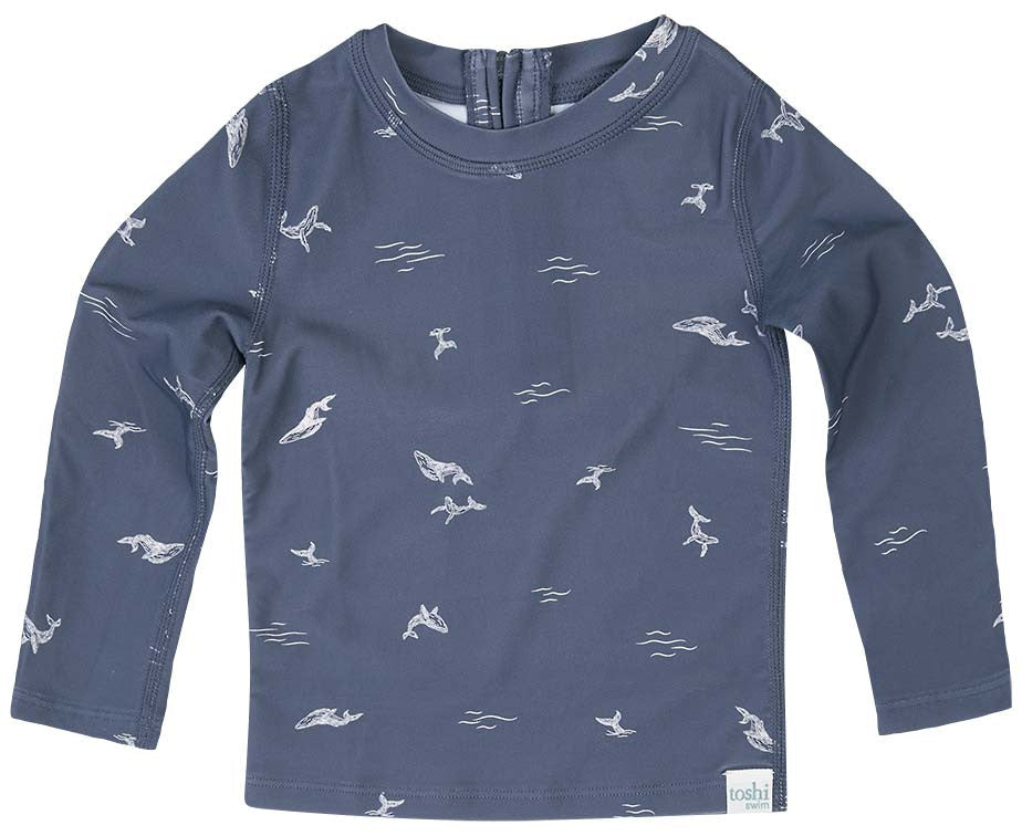 Toshi | Swim Rashie Long Sleeve | Whale