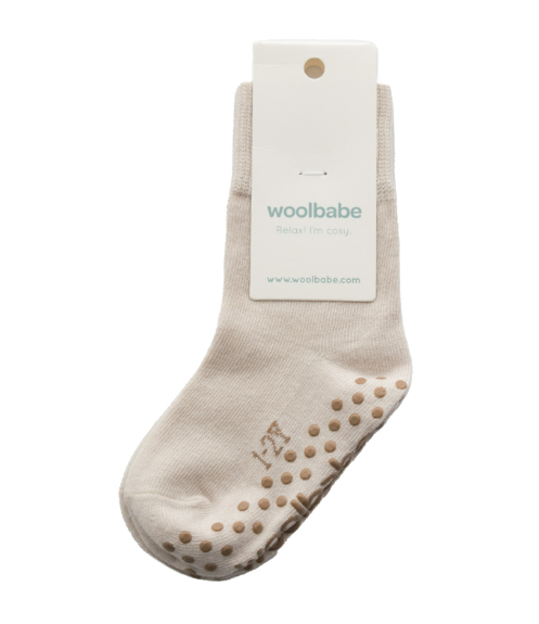 Woolbabe | Sleepy Socks | Dune